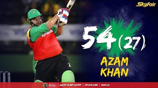 Azam Khan FIRES the Warriors into the Final! | CPL 2023