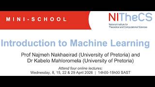 2026-04 NITheCS Mini-school: 'Introduction to Machine Learning' - L2