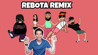 Rebota Remix - Guaynaa / Nicky Jam / Farruko Feat Becky G & Sech (Reacción)