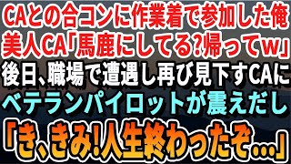 合コンで貧乏扱いされた俺が、数日後に職場で美人CAと再会→彼女の驚きの理由とは？