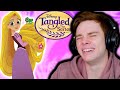 Listening to TANGLED THE SERIES Songs for the FIRST TIME has me melting in my chair bc it's so good