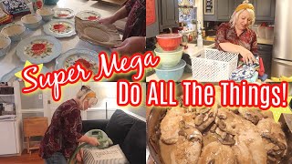 NEW *SUPER MEGA* ALL the THINGS \\ BIG COOKING, Deep CLEANING, LARGE Family Organizing, NEW Dishes!