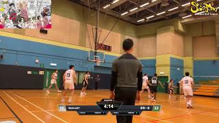 【直播】 2025-01-03 九龍平日籃球聯賽 SWINGMAN CUP 季後賽 MyloveAY vs 源青一堂