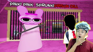 AKU \u0026 ADIKKU MODE HARD KABUR DARI SPRUNKI PINK!! ROBLOX