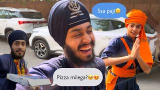 Kya Is Bar Vi Pizza Milega?😱🤩 | Nagar Kirtan Delhi Gatka Vlog | Full Masti On🥳 #Funwithjass