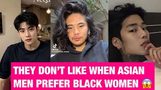 THEY CAN’T STAND BLACK WOMEN BEING PREFER BY ASIAN MEN #ambw