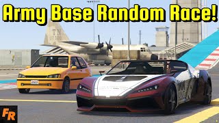 Army Base Random Race! - Modded Gta 5