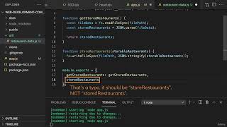 Importing & Exporting Code In NodeJS [Day 53] #nodejs #javascript #webdevelopment