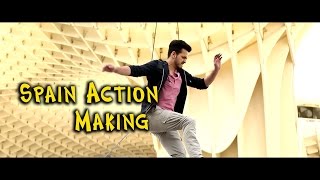 Akhil Movie || Spain Schedule || Action Making Video - Chai Biscuit