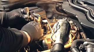 Mercedes-Benz w204 c-classe 2008 Replace the injector nozzle