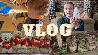 VLOG:💋❤️WALENTYNKI i 🌺🌿WIOSNA W ACTION, HAUL 🛍ZAKUPOWY, SAŁATKA Z🥦🍅🥚 ROBIMY KOLAŻ |Olga Czereśnia