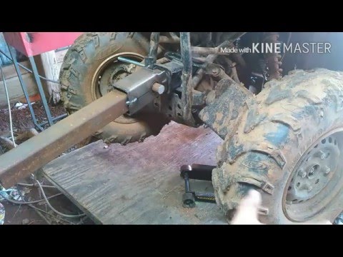 HOMEMADE ATV SNOW PLOW BUILD HOMEMADE ATV SNOW PLOW BUILD