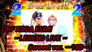 CRF KODA KUMI～LEGEND LIVE ～Sweet ver. ー180ー