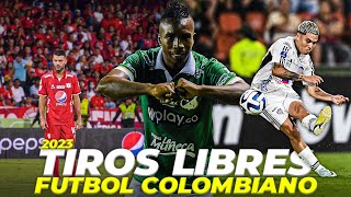 LOS MEJORES GOLES DE TIRO LIBRE EN EL FUTBOL COLOMBIANO 2023
