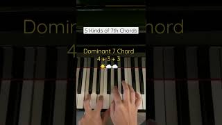 Learn the 5 Types of Seventh Chords