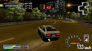 Touge Max G PS1 Gameplay HD (Beetle PSX HW)