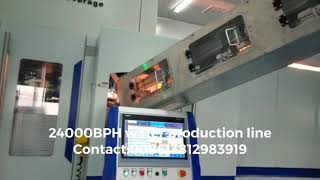 24000BPH blowing filling capping machine for drinking water