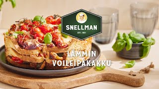 Lämmin voileipäkakku