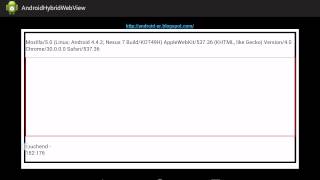Android WebView, detect touch events with Javascript.