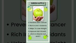 Green Apples For Skin, Hair, And Health #greenapple #skin #haircare #healthcare