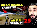 UÇAKLA YARIŞAN HİLECİ!! 😮 SANİYEDE 15 KİLL ALDI! HİLE Mİ DEĞİL Mİ #25 | PUBG MOBILE