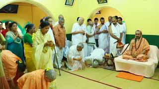 5.Complete video of HH Sadyojat Shankarashram Swamiji's visit to Anandashram