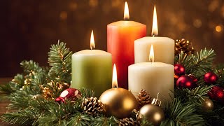 Festive Christmas Candle Decor | 45-Minute Holiday TV Wallpaper