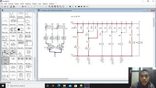 Rangkaian Elektropneumatik dengan 2 Silinder