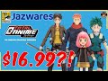 HOW?! 1:12 scale anime figures, articulated for $17?! SDCC Booth Tour: Jazwares Total Anime