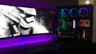 $2800 Ultimate Gaming PC | InWin 303 with Samsung Ultrawide 1440p