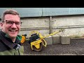 i bid blind on a bomag roller at auction this is what we got