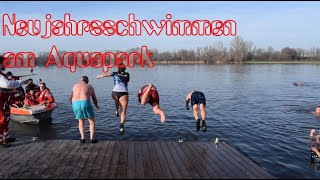 Neujahrsschwimmen am Aquapark