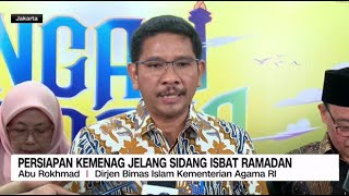 Kemenag Matangkan Persiapan Sidang Isbat Awal Ramadan