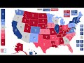 trump crushes harris in latest polls new 2024 election map