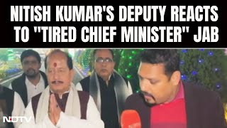 Nitish Kumar's Swearing-In | Bihar Deputy CM Responds To Tejashwi Yadav's "Tired Chief Minister" Jab