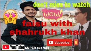 Mr. Faisu with shahrukh khan in dubai