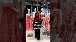 ZUDIO Dresses Under ₹699 🥰 #zudio #reels #video #fashion #shorts #short #style #trending #grwm #new