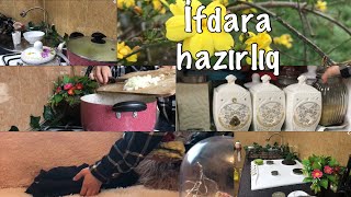 Vlog/iftara hazırlıq/günlük işler/desdek olun qızlar