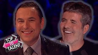 TOP 10 FUNNIEST Judge Moments On Britain's Got Talent!
