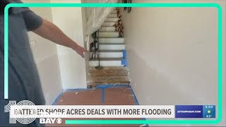 Battered Shore Acres residents deal with more flooding