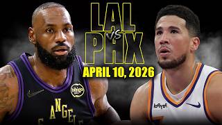 Los Angeles Lakers vs Phoenix Suns Full Game Highlights – April 10, 2026 | NBA Season