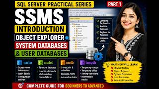 SSMS Introduction Object Explorer System Databases & User Databases Explained