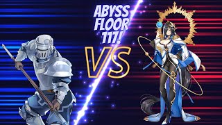 [Epic7] Abyss Floor 117 with Taranor Guard (Dual Attack Comp) with stats