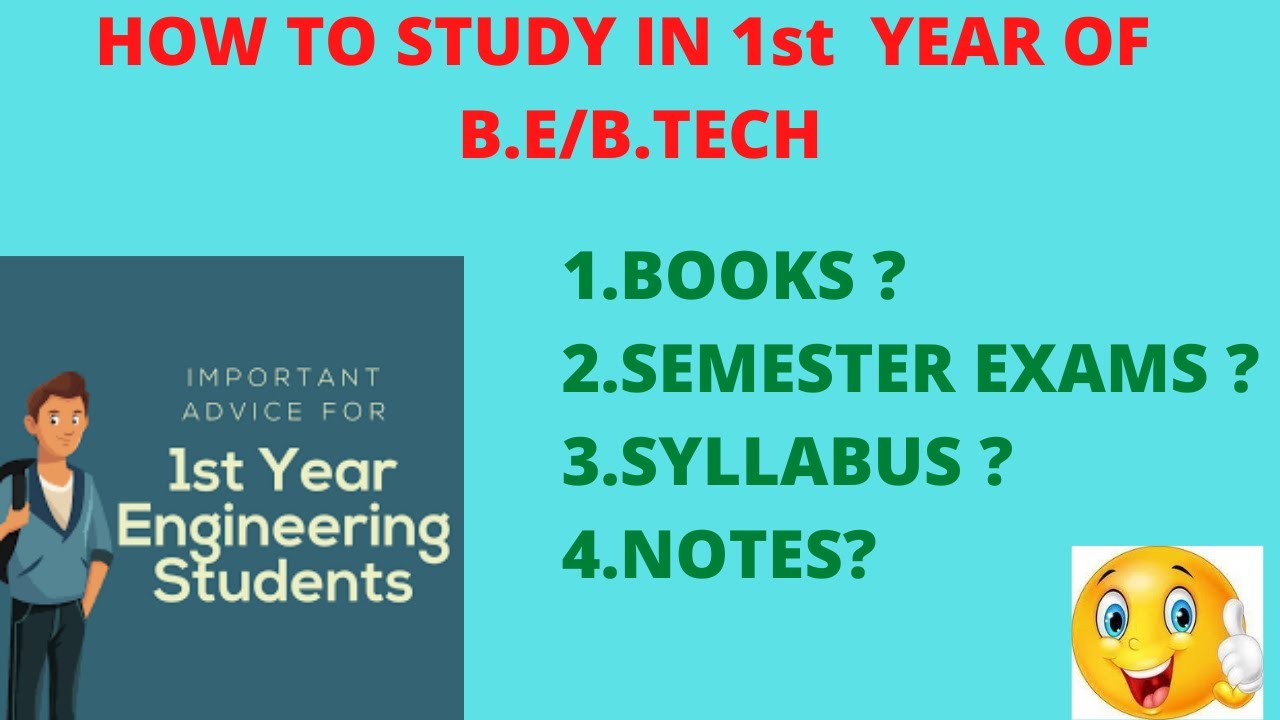 HOW TO STUDY IN ENGINEERING B.E/B.TECH ALL BRANCHES , WHAT TO DO NOT TO ...