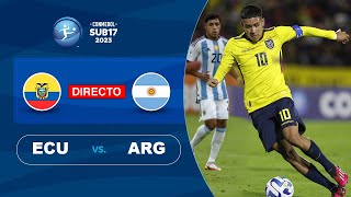 ECUADOR VS ARGENTINA SUDAMERICANO SUB 17