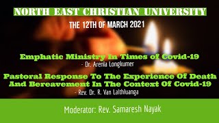 North East Christian University - A Webinar