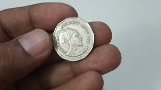 2 Rupees Chhatrapati Shivaji coin value in 2023 !! Rare Hyderabad Mint coin !