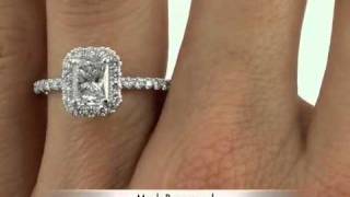 1.90ct Radiant Cut Diamond Engagement Anniversary Ring-Mark Broumand