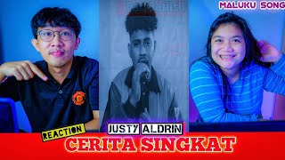 REACTION JUSTY ALDRIN - CERITA SINGKAT  (REMAKE) | AMPUN DAH BUAT ABANG SATU INI