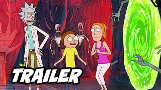 Rick and Morty Season 4 Episode 9 Trailer and Season 5 Episodes Breakdown